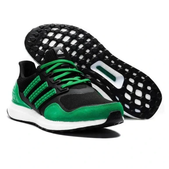 adidas gazelle silver green womens Adidas Ultraboost DNA X Lego Colors Men's Shoes Cloud White-Shock Blue   Sports Plaza NY